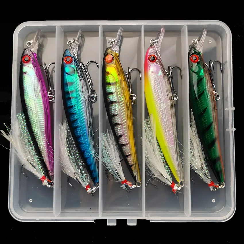 Laser 3D Eyes Bionic Minnow Fi - مراجعة Fishing Hook وسعره