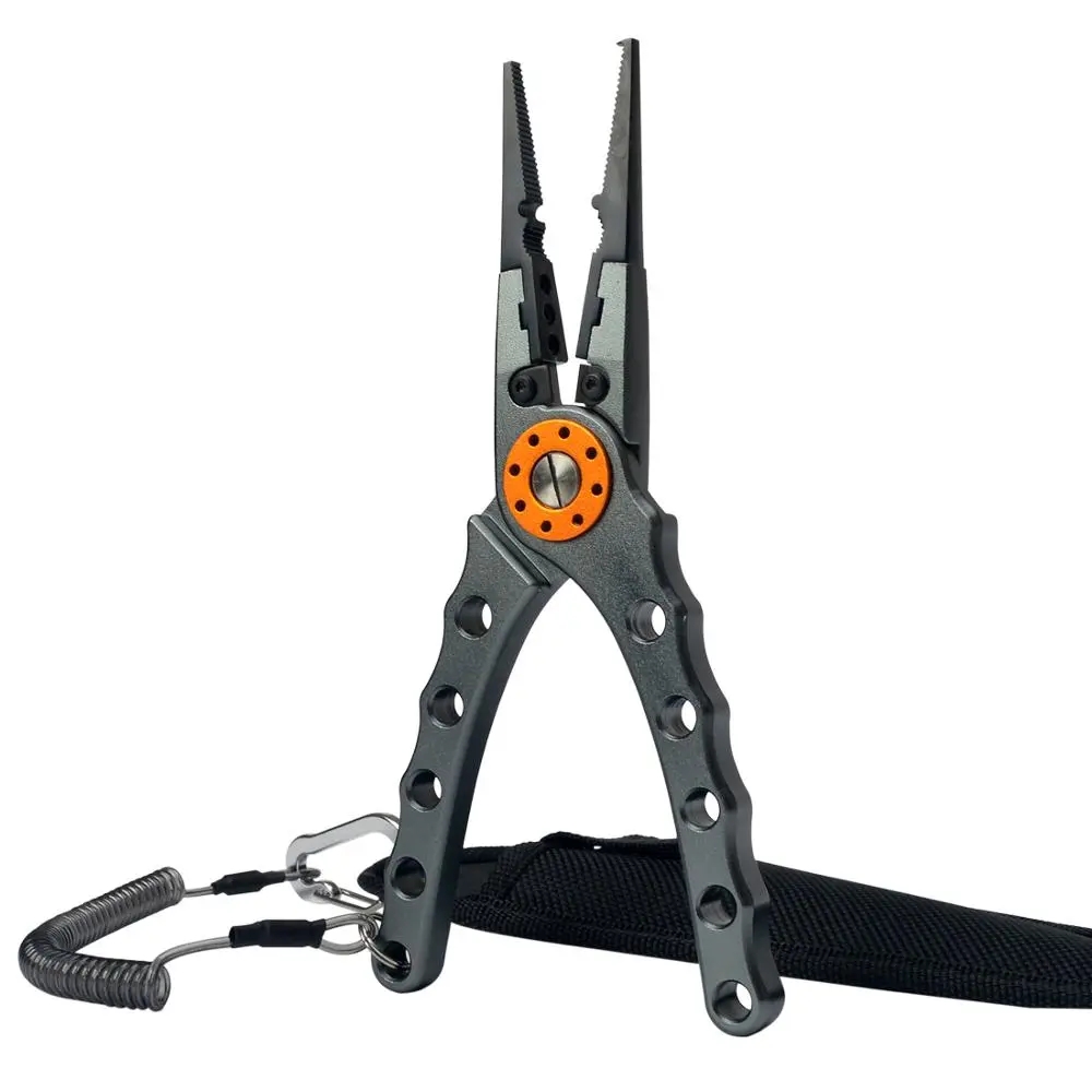 Fishing Pliers Line Cutter Mul - مراجعة Fishing Hook Remover وسعره