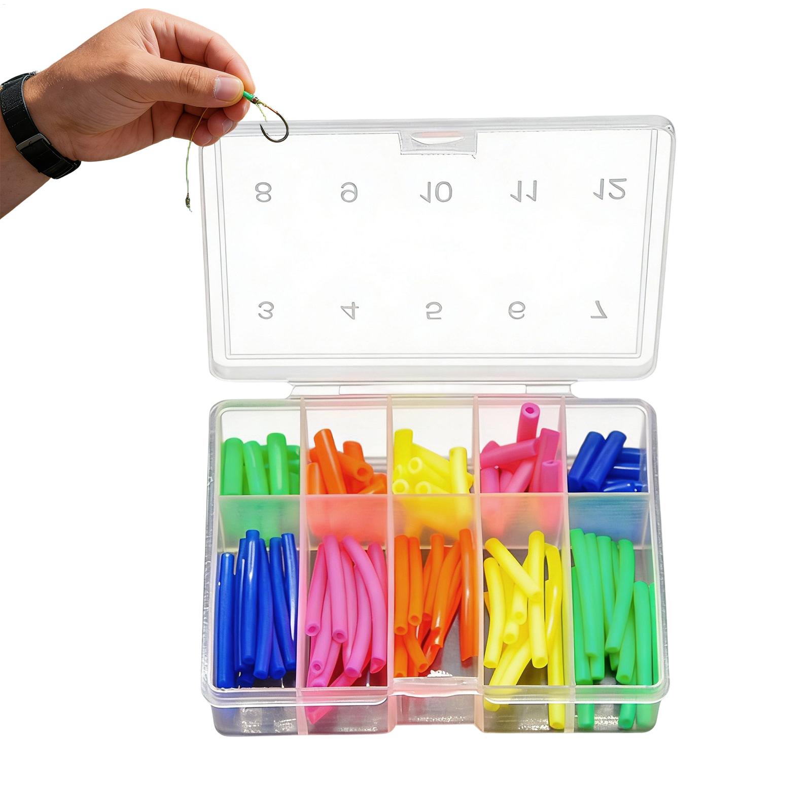Colored Fishing Hook Tubing Wi - مراجعة Fishing Hook Box وسعره