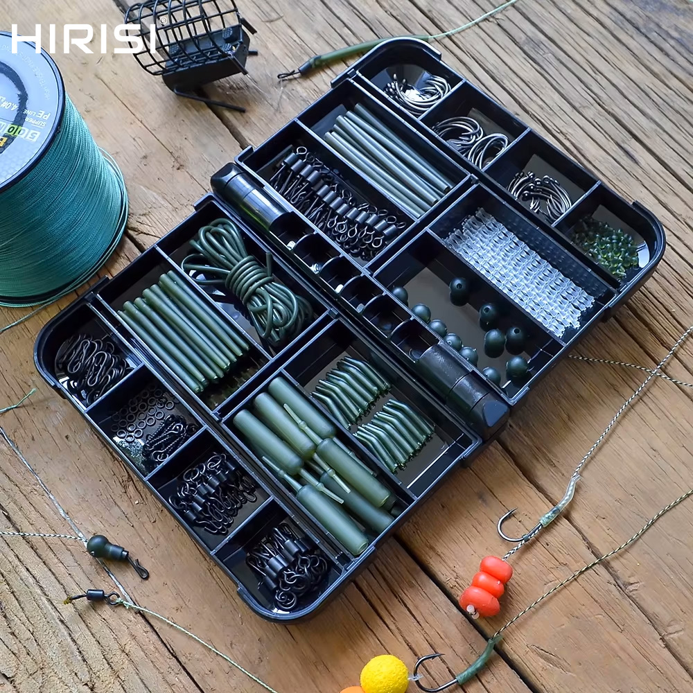 Carp Fishing Tackle Kit With B - مراجعة Fishing Hook Box وسعره