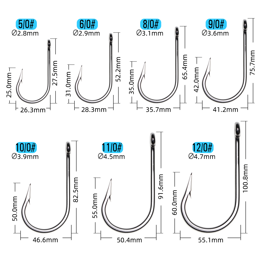 ICERIO Saltwater Anti Corrosio - مراجعة Fishing Hook Assortment وسعره
