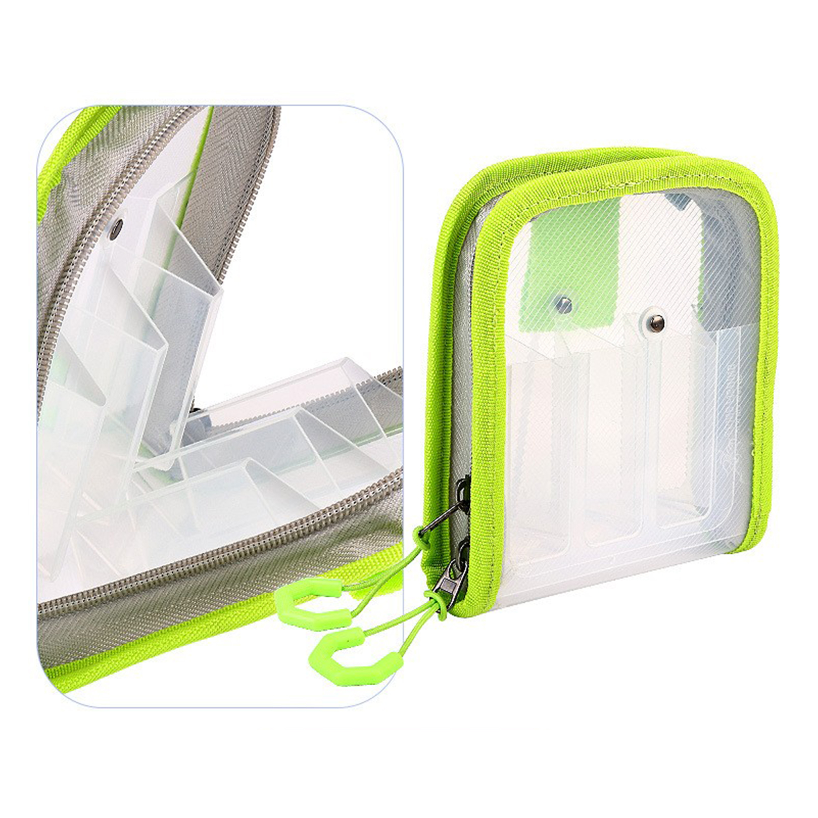6 Grid Fishing Lure Storage Ba - مراجعة Fishing Hook Jig وسعره