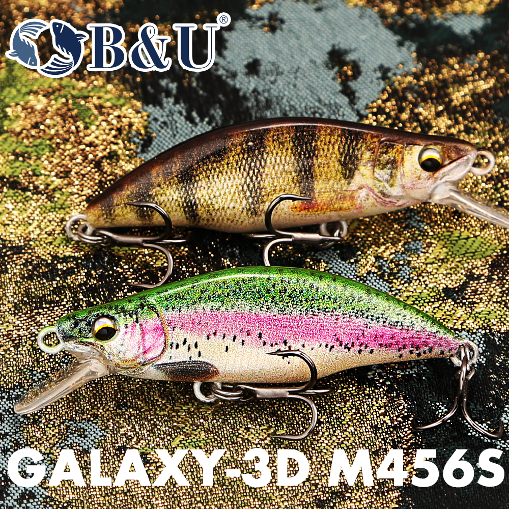 B&U Trout Pattern Hard Bait Si - مراجعة Fishing Hook Assortment وسعره