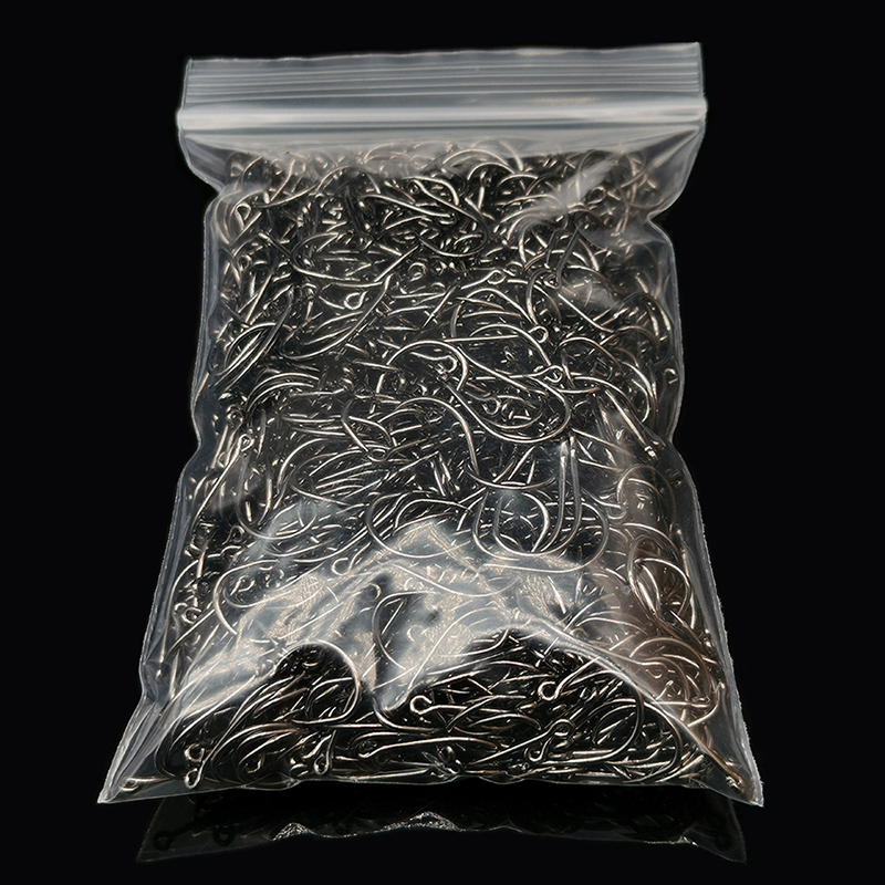 200Pcs Fishing Hooks Eyed Circ - مراجعة Fishing Hook Offset وسعره