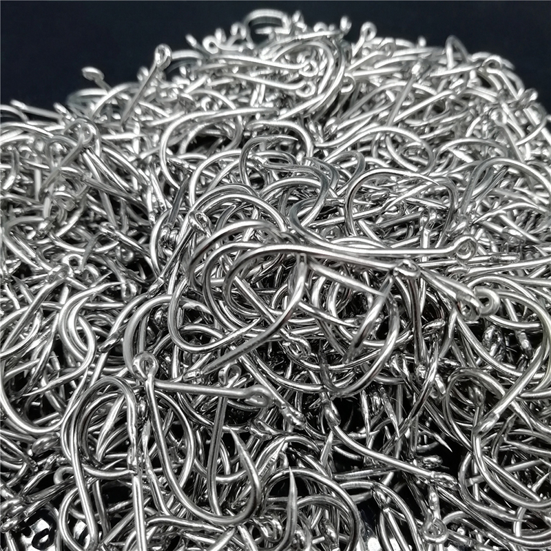 200Pcs Fishing Hooks Eyed Circ - مراجعة Fishing Hook Offset وسعره