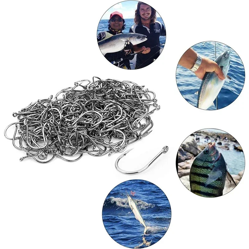 50-1600Pcs/BoxFishing Hooks Ca - مراجعة Fishing Hook Offset وسعره