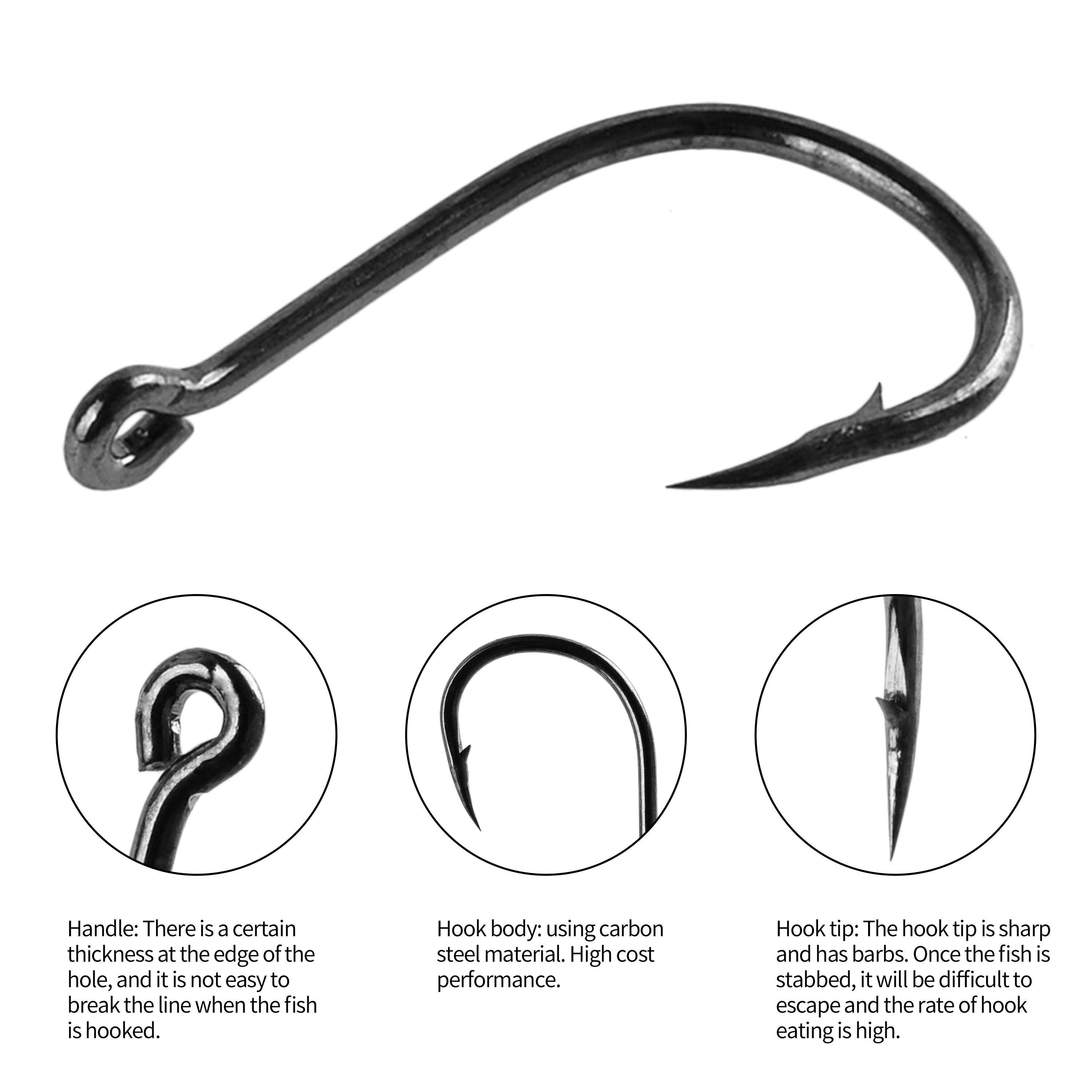 Fishing Hook Fly Fishing Jip B - مراجعة Fishing Hook Circle وسعره