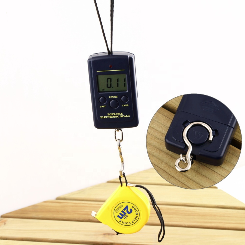 40kg/10g Digital Hanging Lugga - مراجعة Fishing Hook وسعره