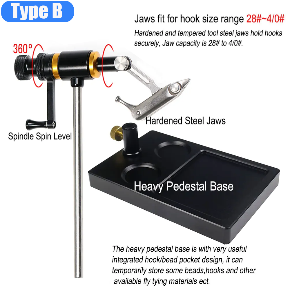 Wifreo 360° Rotation Fly Tying - مراجعة Fishing Hook Jig وسعره
