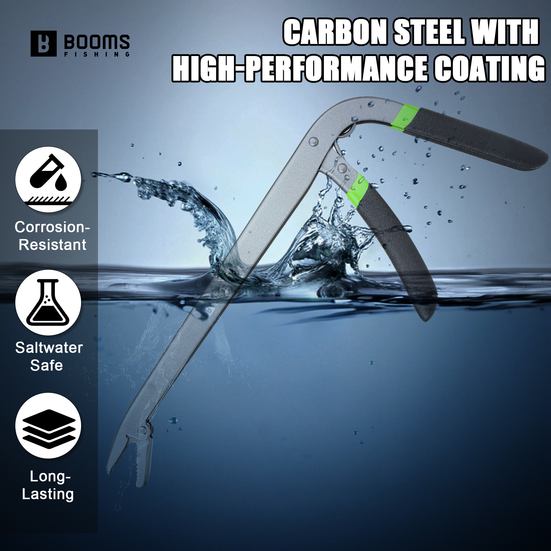 Booms Fishing 25cm Carbon Stee - مراجعة Fishing Hook Sharpener وسعره
