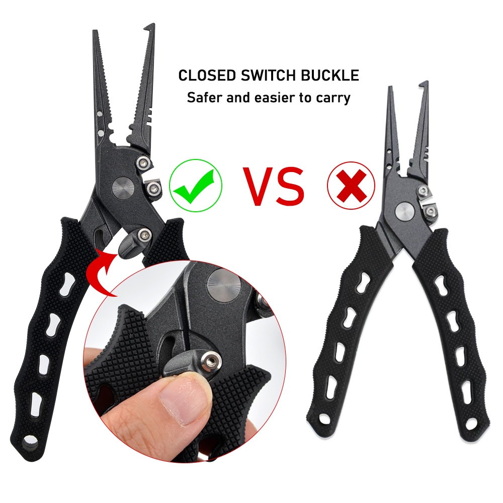 Fishing Pliers Multifunctional - مراجعة Fishing Hook Sharpener وسعره