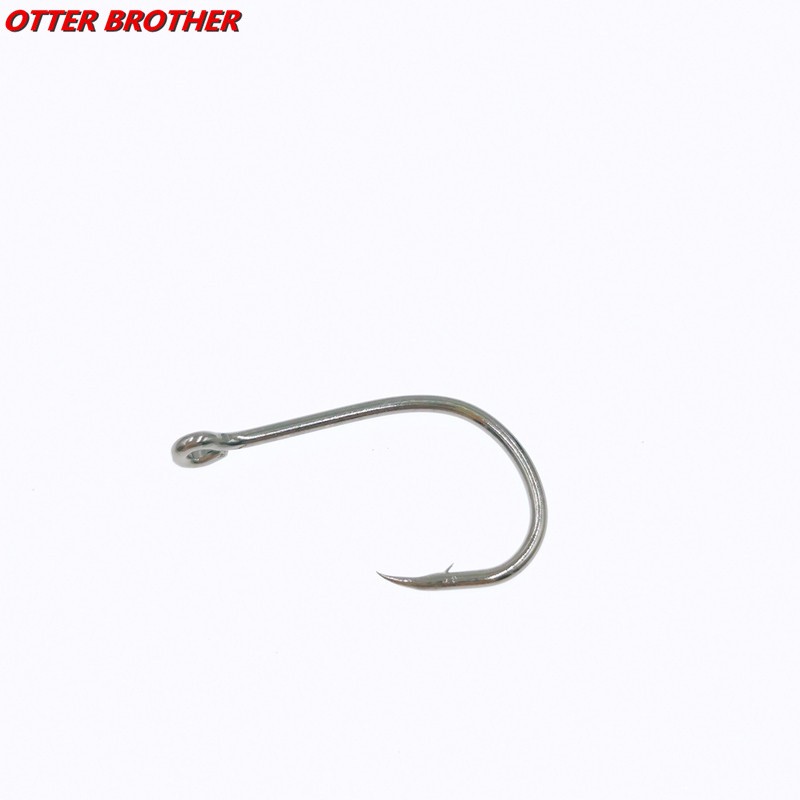 30pcs/lot 3-12#size Circle Eye - مراجعة Fishing Hook Circle وسعره