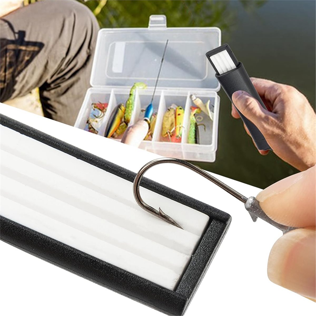 Fishing Hook Sharpener - Compa - مراجعة Fishing Hook وسعره