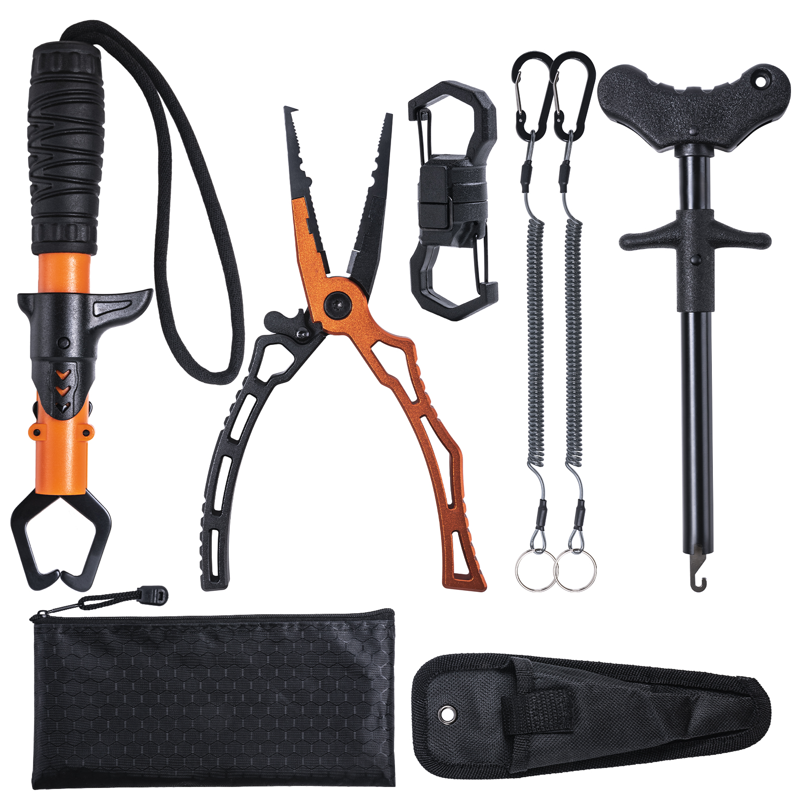 Goture Fish Lip Gripper Pliers - مراجعة Fishing Hook Sharpener وسعره