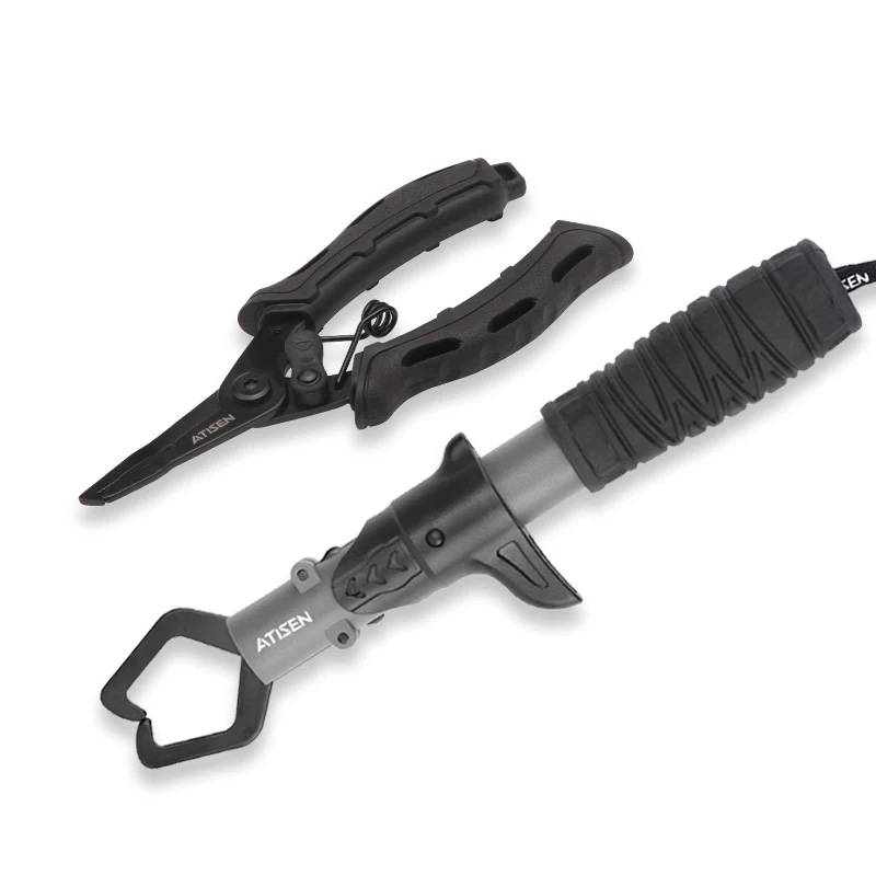 Fishing clamp tool, fish contr - مراجعة Fishing Hook Sharpener وسعره